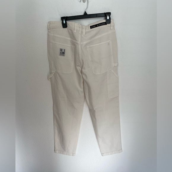 Oak & Acorn Everyday Carpenter Pants Womens 30 Mid Rise Cotton and Lyocell NWT - Picture 4 of 9
